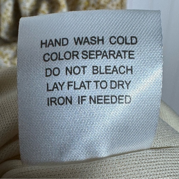 Leia & Co Floral Smocked Long Puff Sleeves Tiered Peasant Milk Maid Midi Dress - Picture 9 of 9